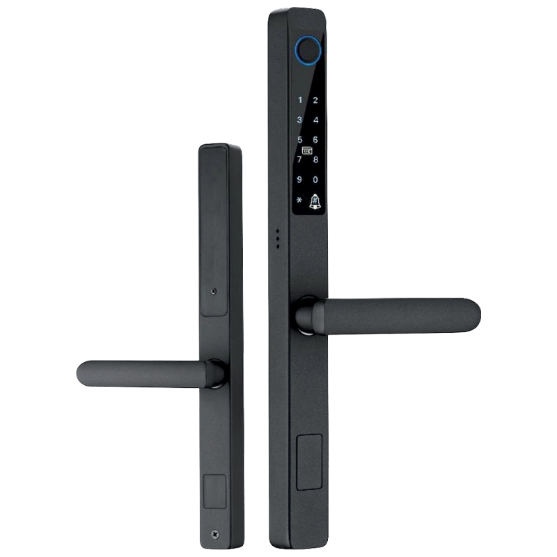 X2 Khóa vân tay nhôm cầu cắt